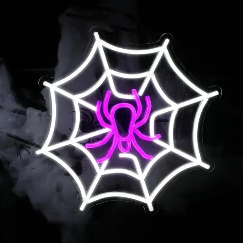 Neon Toile d'Araignee Lampe Neon