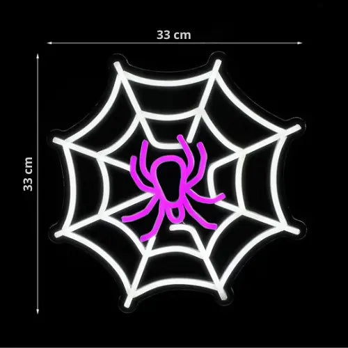 Neon Toile d'Araignee Lampe Neon