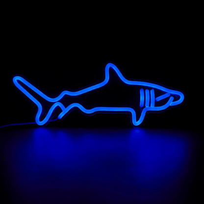 Neon Requin Lampe Neon