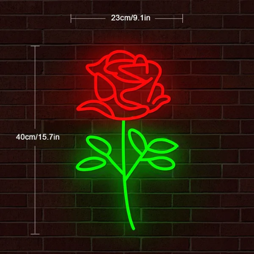 Neon Rose