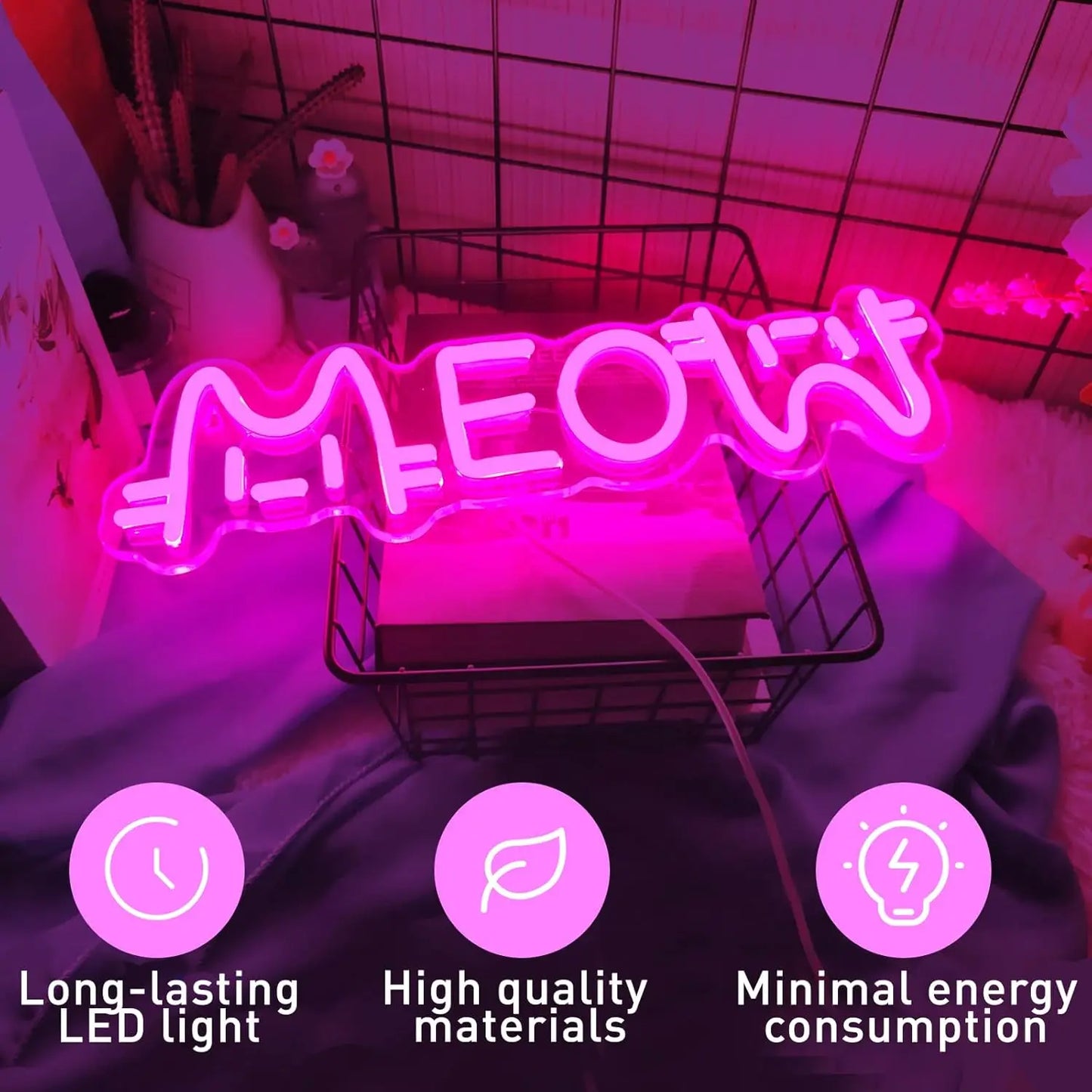Neon Chat Meow