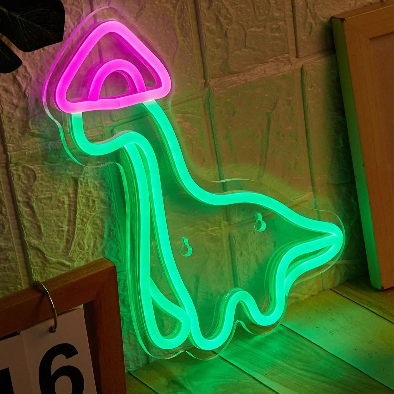 Neon Dinosaure