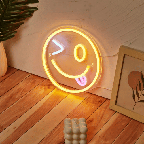 Neon Smiley Lampe Neon