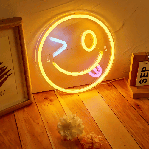 Neon Smiley Lampe Neon