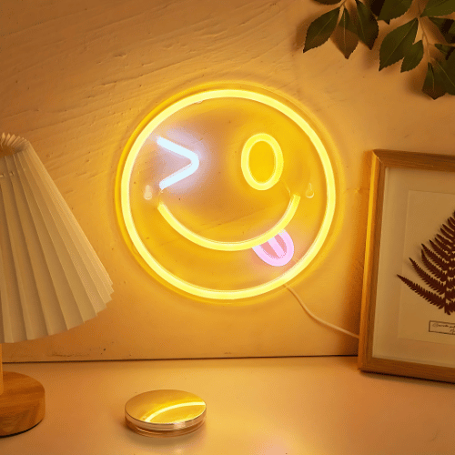 Neon Smiley Lampe Neon