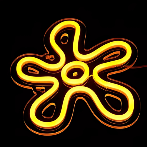 Neon Starfish Lampe Neon