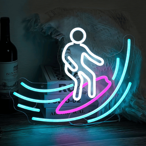 Lampe Neon Surf Lampe Neon