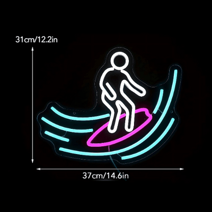 Lampe Neon Surf Lampe Neon