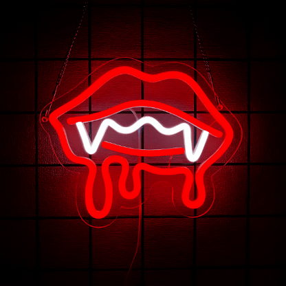 Neon Vampire Lampe Neon