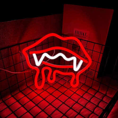 Neon Vampire Lampe Neon