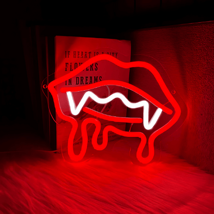 Neon Vampire Lampe Neon