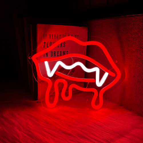 Neon Vampire Lampe Neon