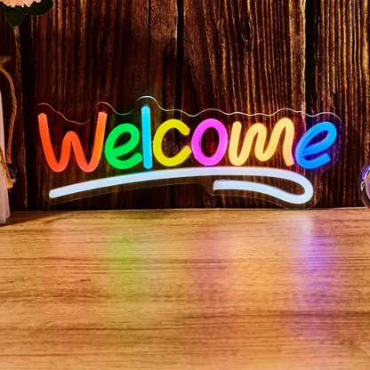 Neon Welcome