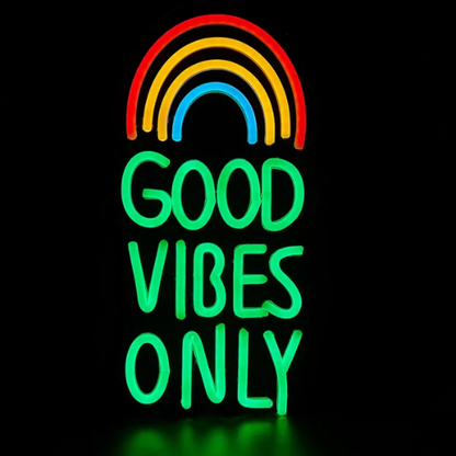 Neon Good Vibes Only