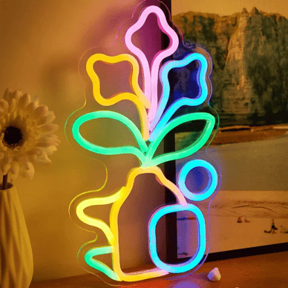 Neon Bouquet de Fleurs