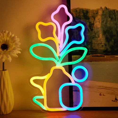 Neon Bouquet de Fleurs