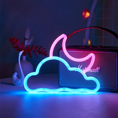 Neon Nuage Lune