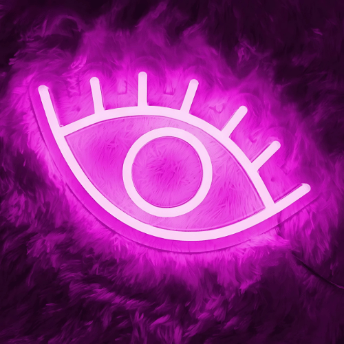 Neon Oeil Deco Lampe Neon