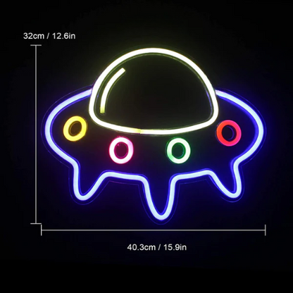 Neon UFO